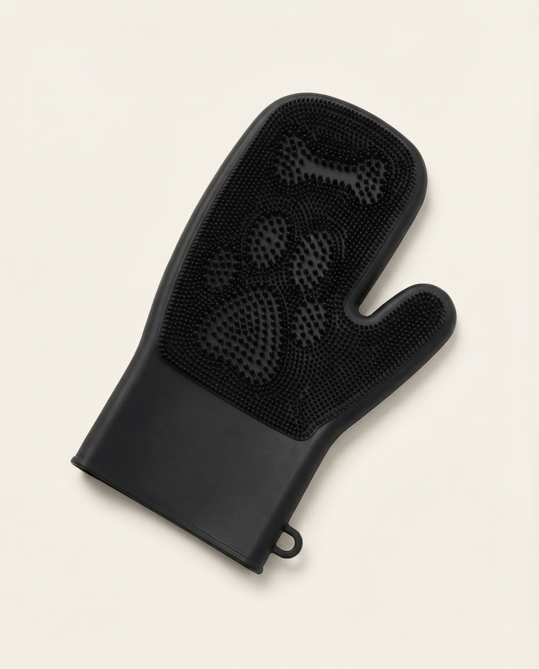 LickMitt® Dual-Sided Calming & Grooming Mitt | Black
